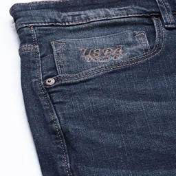 u.s. polo assn. denim co. U S Polo Assn Denim Co Men Blue Brandon Slim Tapered Fit Light Fade Stretchable Jeans image 4