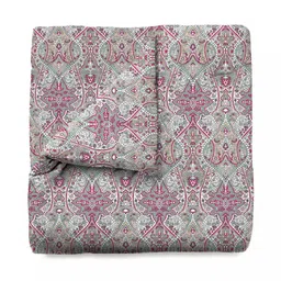 MYTRIDENT Pink & White Pure Cotton Mild Winter Double King Bedding With 2 Pillow Covers image 3