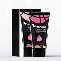 VENALISA UV & LED Crystal Gel Poly Nail Enhancement 30 g - R14 image 4