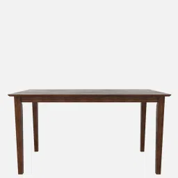 mintwud from pepperfry Houston Solid Wood 6 Seater Dining Set In Brown Finish image 5