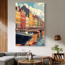 genie art Copenhagen Color Canvas Painting-picture-34