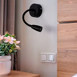 fos lighting Black Mild Steel Wall Scones Uplight 4.2 Kg image 5