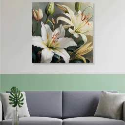 random Multicolor Landscape Abstract Wall Painting image 1