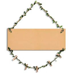 suveharts Yellow Engineered Wood Wall Hanging image 4