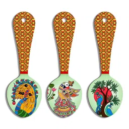 suveharts 3 Pcs Trees Wooden New Spoons Hanging image 5