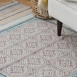 Art Avenue Premier Beige Printed Rectangular Cotton Rug-picture-25