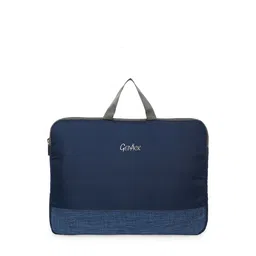GEPACK Unisex Navy Blue & Grey Laptop Sleeve-picture-38