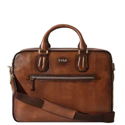 Eske Unisex Leather Laptop Bag image 1