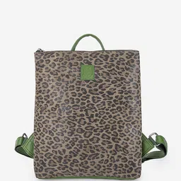 Abelardo De Moda Women Animal Printed Leather Backpack-picture-4