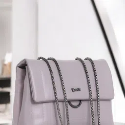 Exotic PU Structured Sling Bag image 1