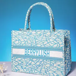 Berrylush Printed Structured Tote Bag-picture-13