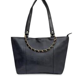 Pink Potato Black Shopper Shoulder Bag-picture-25