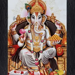 PnF Black & Red Wooden Painting Wall Art-picture-24