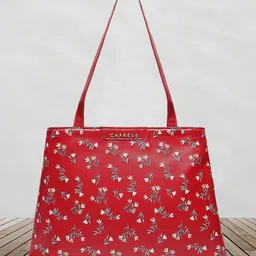 Caprese Printed PU Structured Shoulder Bag-picture-16