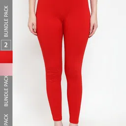 GRACIT Women Pack Of 3 Ankle Length Leggings-image-92