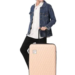 DKNY DNA Range Textured Hard-Sided Large Trolley Bag-picture-40