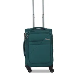 Teakwood Leathers Unisex Green Trolley Bag-picture-44