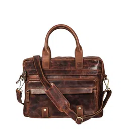 CALFNERO Men Maroon Messenger Bag-picture-32