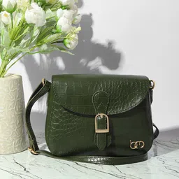 Bagsy Malone Textured Structured Sling Bag-picture-27