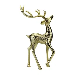Hind Decor YellowHandcrafted Standing Reindeer Showpiece-image-73