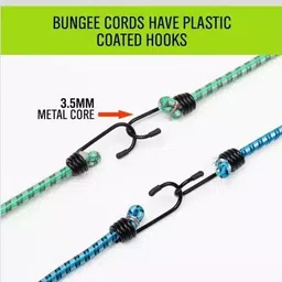 zeb Bag Size Motorcycle Mesh Rope Straps.. Multicolor image 3