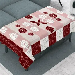 mvnk group Cotton 4 Seater Floral Table Cover-picture-16