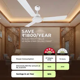 rr Josh BLDC 5 Star 1200 3 Blade Ceiling Fan image 4