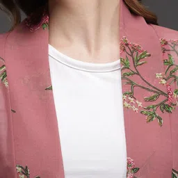 TANDUL Printed Longline Shrug image 4