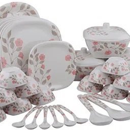 maharaja melamine Pack of 40 Melamin Unbreakable, High quality Dinner Set-picture-12
