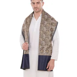 manra Wool Paisley Men Shawl-picture-23