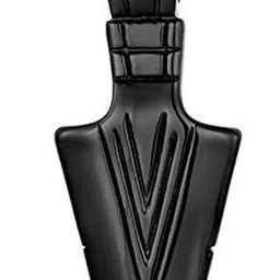 teeragaj Black Spearpoint Arrow Head Cross Crucifix Crown Design Locket Pendant Necklace Stainless Steel image 2