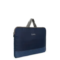 GEPACK Unisex Navy Blue & Grey Laptop Sleeve image 5