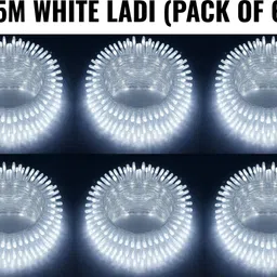 zestrum 40 LEDs 11 m White Steady Bulb Rice Lights image 1