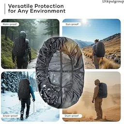 DIKPULGROUP Bag Cover Waterproof School Bag Cover image 5