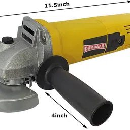 dumdaar Heavy duty Angle Grinder Machine with 11pc Multi Wheel set Power & Hand Tool Kit image 2