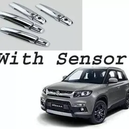 car Door Handle Chrome Cover/Catch cover for Vitara Brezza Grab Handle Cover Car Grab Handle Cover-image-64