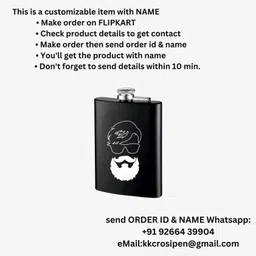 k k crosi Liquor Holder Stainless Steel Hip Flask Stainless Steel Hip Flask image 4