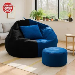 karuto 4XL Tear Drop Bean Bag Cover (Without Beans)-picture-10