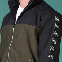 v-mart Men Solid Bomber Jacket image 4