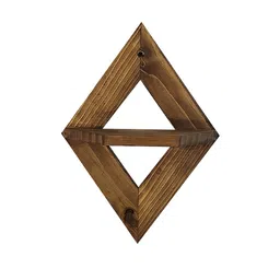 symplify (Set Of 2) Anna Wooden Wall Shelves image 3