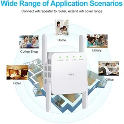 ROCKTECH Dual Band WiFi Repeater Range Extender, Boost Signal Strength WiFi Range Extender 5 GHz, 2.4 GHz 1200 Mbps Wifi Speed Dual Band Internal Antenna Access Point Mode image 2