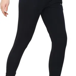 Women Solid Black Track Pants-image-4