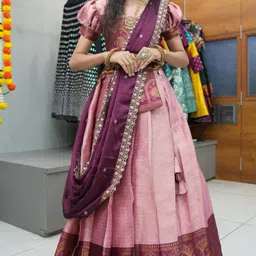 mr y Self Design Semi Stitched Lehenga Choli-picture-46