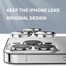BOGATO™ Camera Lens Protector for iPhone 14 Pro Camera Lens Protector, iPhone 14 Pro Max Camera Lens Protector image 5