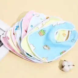 nanhi muskaan Waterproof and Quick Dry Baby Bibs, Pack of 6 image 5