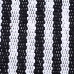 Grey Cotton 47 x 18 Inches Hand Woven Floor Runner by Saral Home image 4