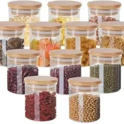 escora Glass Grocery Container - 270 ml-picture-17