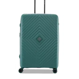Nasher Miles Set Of 3 Hard-Sided Textured Trolley Suitcases image 3