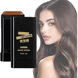 colorsole Hair Colouring Stick 2-in-1 Comb Type 2025 Edition , Brown image 1