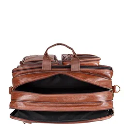 LOREM Unisex Textured Messenger Bag Up to 16 inch image 2